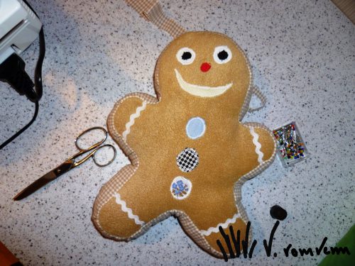 Anleitung Mr. Gingerbread