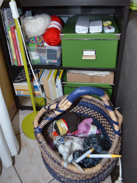 Strickecke Wolle